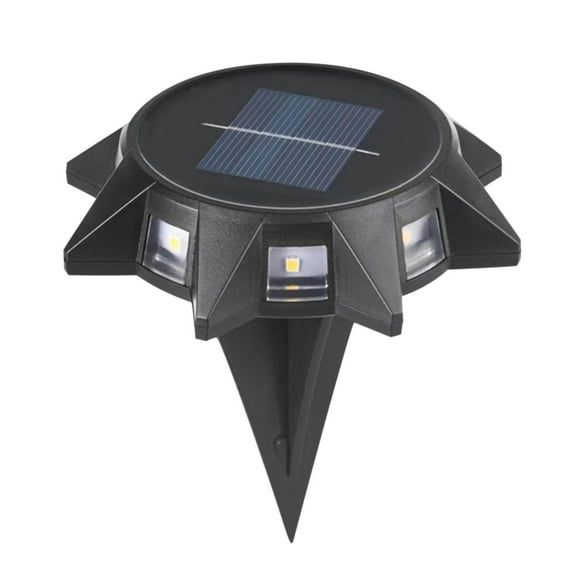 ZToonmas outdoor lights LED Solar Lights Underground Buried Garden Roadway Outdoor Wall Lamp 8 LED Solar Lights