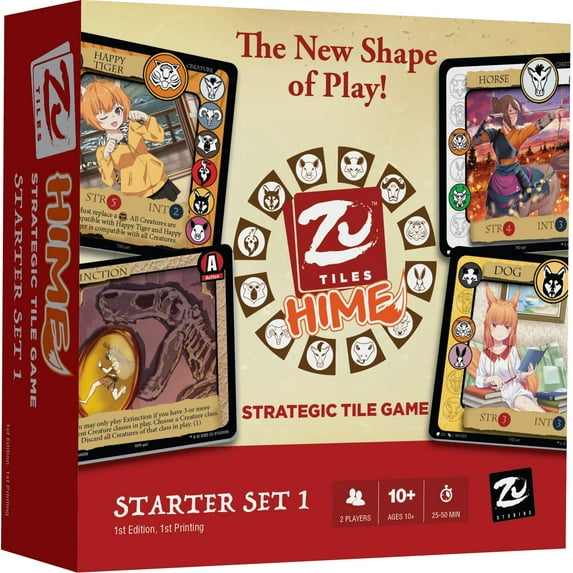 ZU Tiles: Hime, Starter Set 1, First Printing