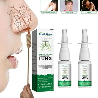 4Pcs Onnature Organic Herbal Lung Cleanse & Repair Nasal Spray Pro,Herbal  Spray Cleansing Lung,Herbal Lung Cleansing Spray 20ml 