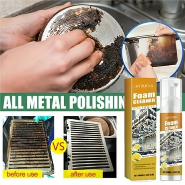 ZUANYETD Multi-Purpose Household Foaming Cleaner, Lemon Scent, Kitchen Stain Remover, Foaming Deep Cleaning Spray