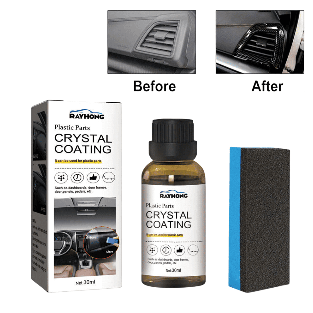 ZUANYETD Plastic Parts Crystal Coating Car Refresher Agent Maintenance