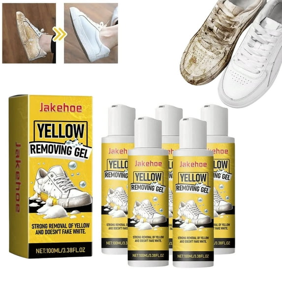 ZUANYETD White Shoes Cleaning Gel Sneakers Sneakers White Shoes Cleaning Dirt Yellow Trimming Purifying White Shoe Upper
