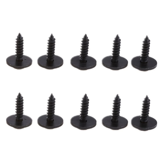 ZUARFY 10PCS Universal Hex Screws Self Tapping Tapper Screw for Various Car Vehicle Models Kit Accessories