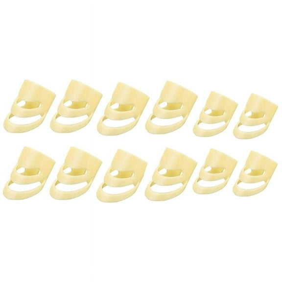 ZUARFY 12pcs Alaska Guitar Picks Finger Picks Medium and Large Alaska Picks Plectrums Stringed Instrument Accessories