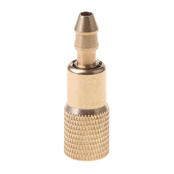 ZUARFY 1PC Car Auto Brass 6mm Tyre Wheel Tire Air Chuck Inflator Pump Valve Clip Clamp Connector Adapter