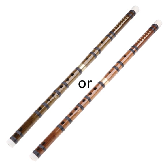 ZUARFY 1PC Chinese Traditional Musical Instrument Handmade New Bamboo Flute in D Key