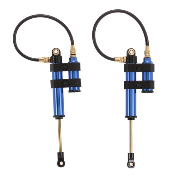 ZUARFY 2PCS RC Car Shock Absorber Metal Spring Damper Accessories Set for 1/10 Scale SCX10 D90 TRX4 RC Model Drift Crawler Toy