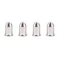thumbnail image 1 of ZUARFY 4 Pcs Electric Bass Guitar String Mounting Ferrules Bushing For Thru Body Parts, 1 of 11