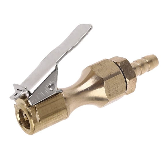 ZUARFY 6.5mm Locking on Tire Chuck Clip Air Inflator Compressor Pump Adapter Connect Accessories for Car