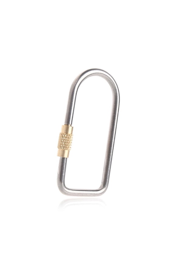 Camping Link Titanium Alloy Carabiner Keychain Hanging Lock Buckle Hook Key Ring
