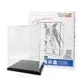 thumbnail image 1 of ZUARFY Clear Acrylic Display Box With Colorful Light Dustproof Action Figure Showcase, 1 of 13