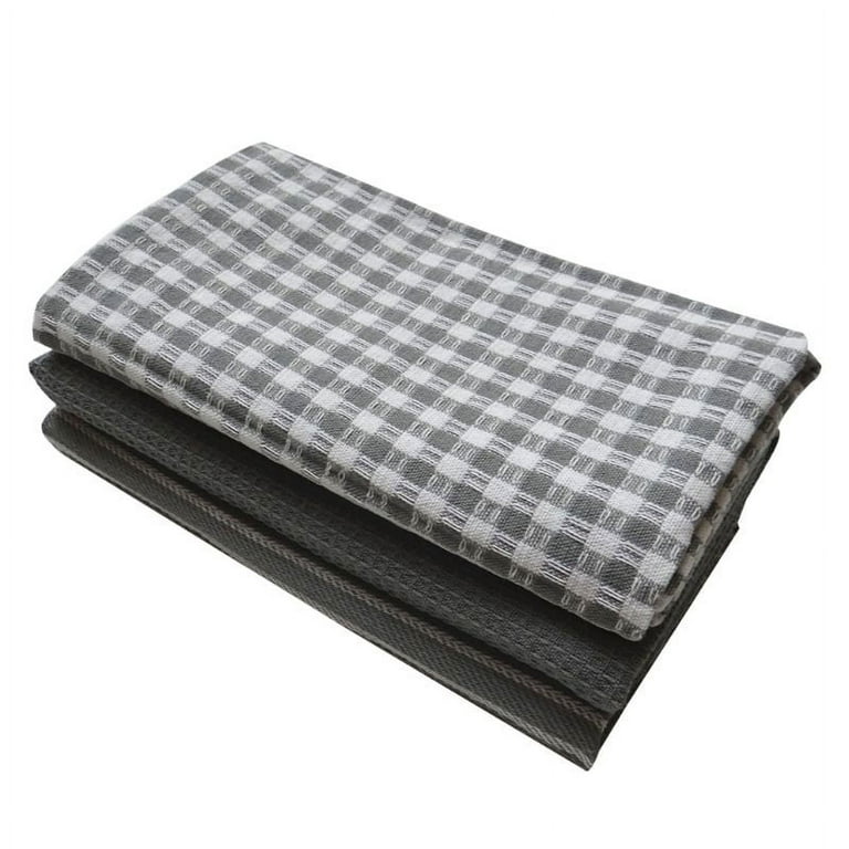 ZUARFY Cotton Dish Cloth Plaid pano de prato Eco-Friendly Kitchen Towel  Bulk Tea Towel 