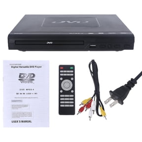 ZUARFY DVD Player Upscaling 1080P All Region DVD Players for Home AV Output USB Multimedia Player Function