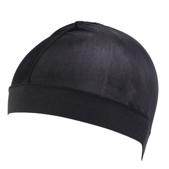 ZUARFY Elastic Band Silky Satin Bonnet Kids Dome Wave Caps Elastic Stretch Hair Cover Hat Night Sleep Cap Hair Accessories