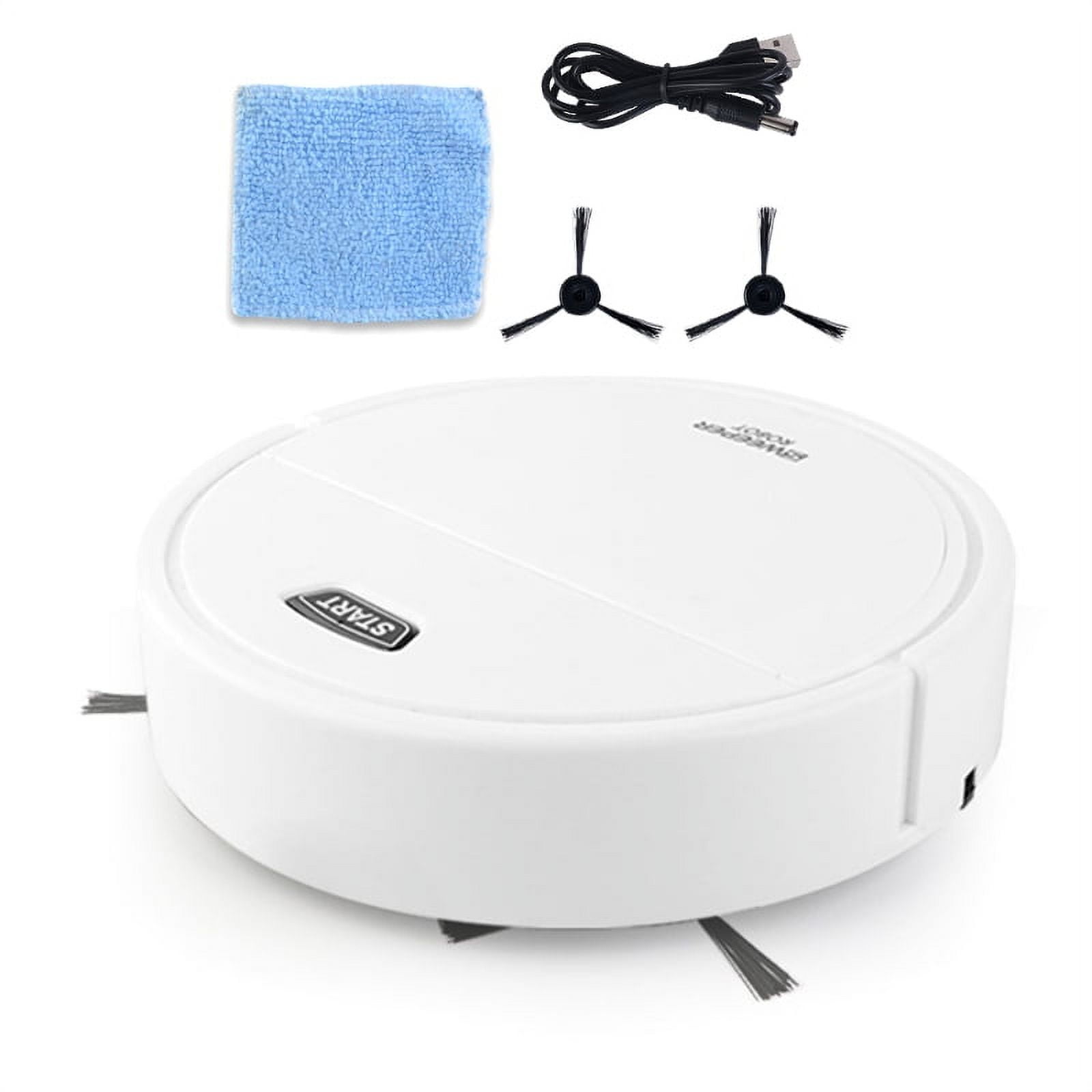 ZUARFY Large Suction Robot Vacuum Silent and Anti-collision Rechargeable Vacuum Cleaner
