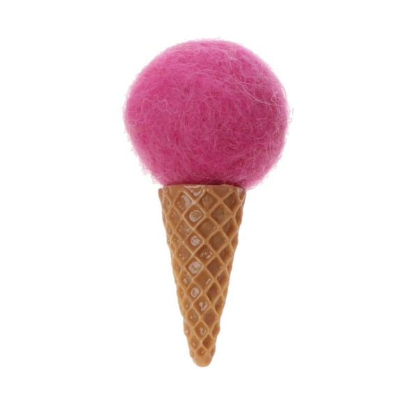 ZUARFY Newborn Felt Ice Cream Props Tiny Baby Girl Boy Photo Shoot Handmade Felt Photography Props Accessories
