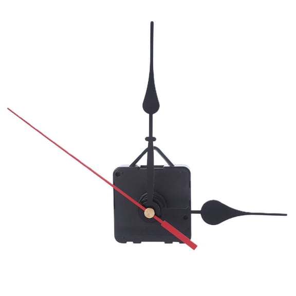 ZUARFY S3 Axis DIY Wall Clock Movement Kit with Mechanism Hands Wall Clock Repair Tool Parts 4"/5"/6" Long Spade Hands Silent Clock Movement Replacement Parts