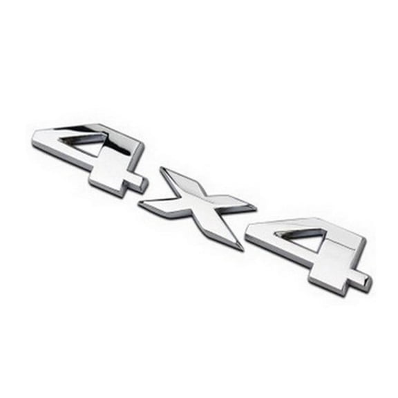 ZUARFY Tailgate Insert Letters Compatible with 4X4 Side Emblem Four-wheel Drive