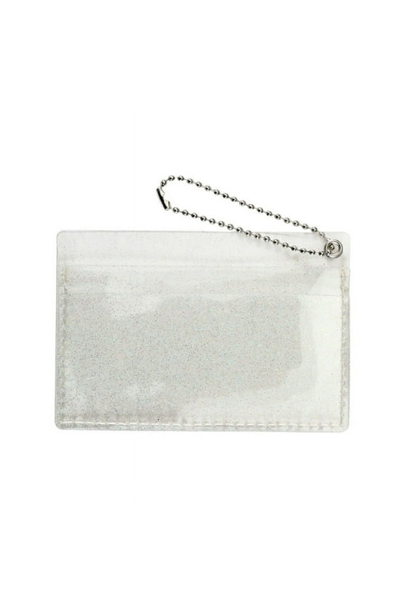 Transparent Women PVC Jelly Bag Mini Money Wallet Bus Credit Card Holder Clear Wallet Ladies Purse