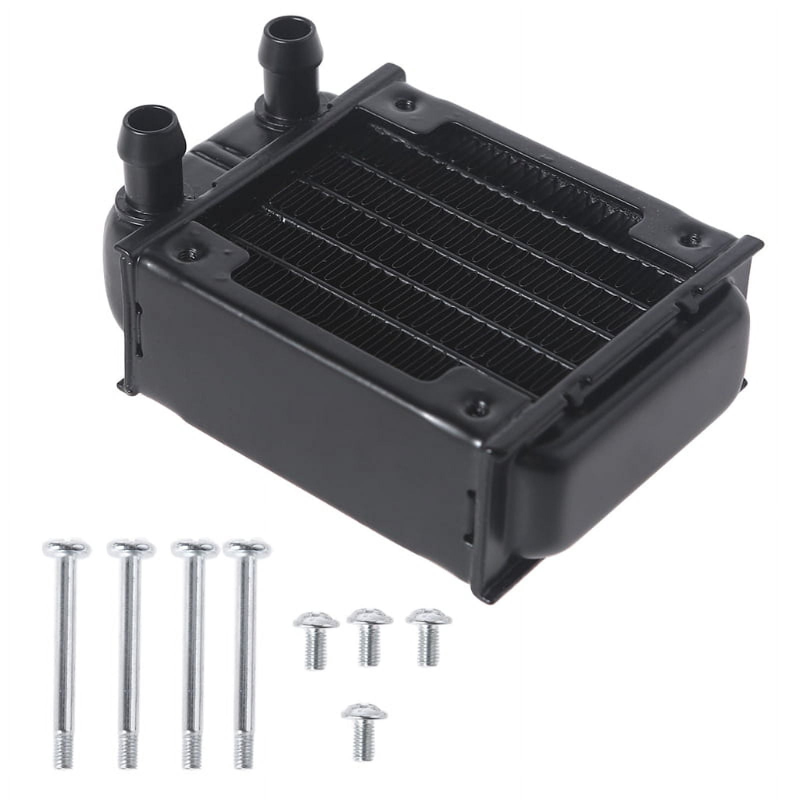 ZUARFY Water Cooling Computer Radiator 6 Pipe Aluminum Heat Exchanger ...