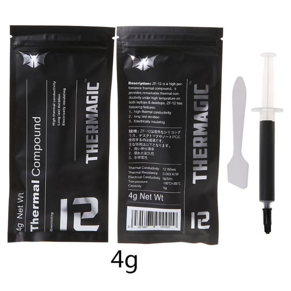 ZUARFY ZF-12 High Performance Thermal Conductive Grease Paste Processor CPU GPU Cooler