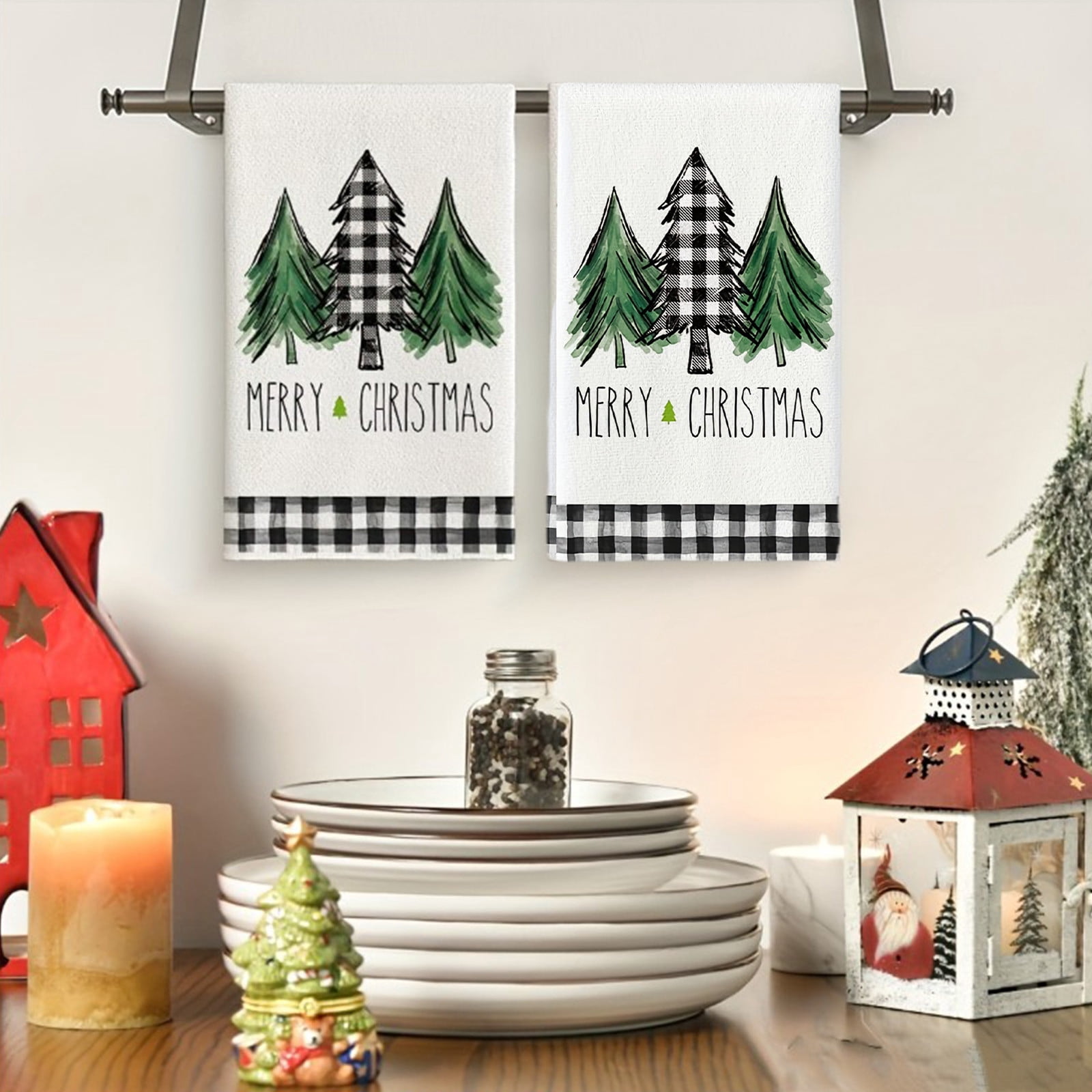 Dish Towels Holiday