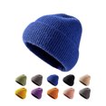 thumbnail image 1 of ZUBMGKTE Beanie Hat for Men Women, Thick Warm Fleece Lined 100%Knitting Cotton Winter Hats Cuffed Beanie Stocking Hat Ski Skull Cap, 1 of 3
