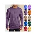 thumbnail image 1 of ZUBMGKTE Men's Long Sleeve Workout Shirts with Thumb Holes Moisture Wicking Quick Dry Base Layer, Athletic Running Gym Hiking Shirts, Polyester Undershirts, 1 of 8