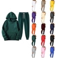 thumbnail image 1 of ZUBMGKTE Outfit Sets for Women 2 Piece Sets Winter Casual Tracksuit Long Sleeve Lounge Set Outfits with Pockets Fashion Fall Clothes, 1 of 7
