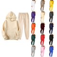 thumbnail image 1 of ZUBMGKTE Outfit Sets for Women 2 Piece Sets Winter Casual Tracksuit Long Sleeve Lounge Set Outfits with Pockets Fashion Fall Clothes, 1 of 7
