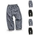 thumbnail image 1 of ZUBMGKTE Pants for Men Lightweight Quick Dry Hiking Running Workout Outdoor Sports Sweat Pants, 1 of 5