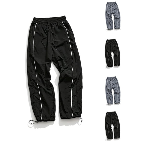 ZUBMGKTE Pants for Men Lightweight Quick Dry Hiking Running Workout Outdoor Sports Sweat Pants