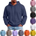 thumbnail image 1 of ZUBMGKTE Sweatshirt For MenBlend Fleece Long-Sleeve Sweatshirt with Hood S-3XL, 1 of 9