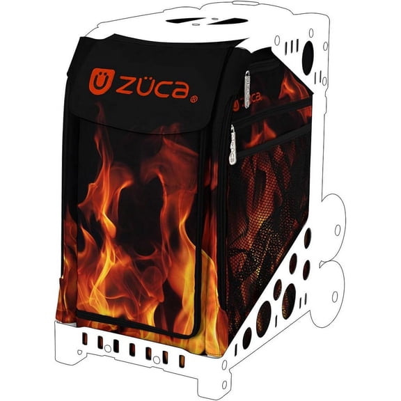 ZUCA Blaze Sport Insert Bag (Bag Only) - Red Hot Flames Design