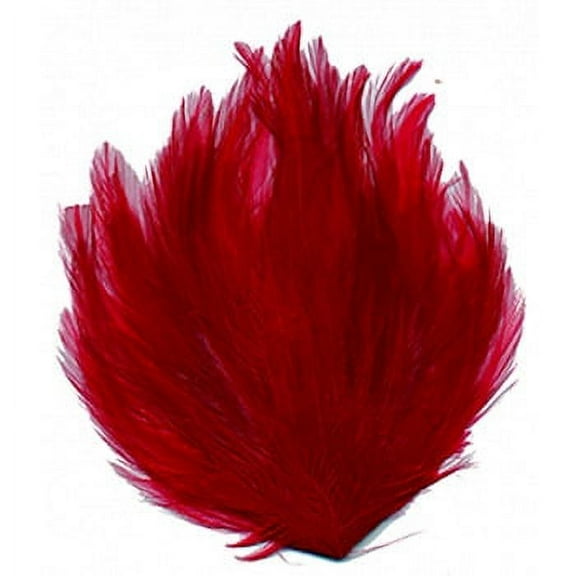 ZUCKER Dyed Hackle Feather Pad - 5" x 7.5" - 1pc - White