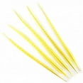 thumbnail image 1 of ZUCKER Ringneck Pheasant Tails Bleached -Dyed Feathers - 20 - 24" - 5pcs - Flourescent Yellow, 1 of 1