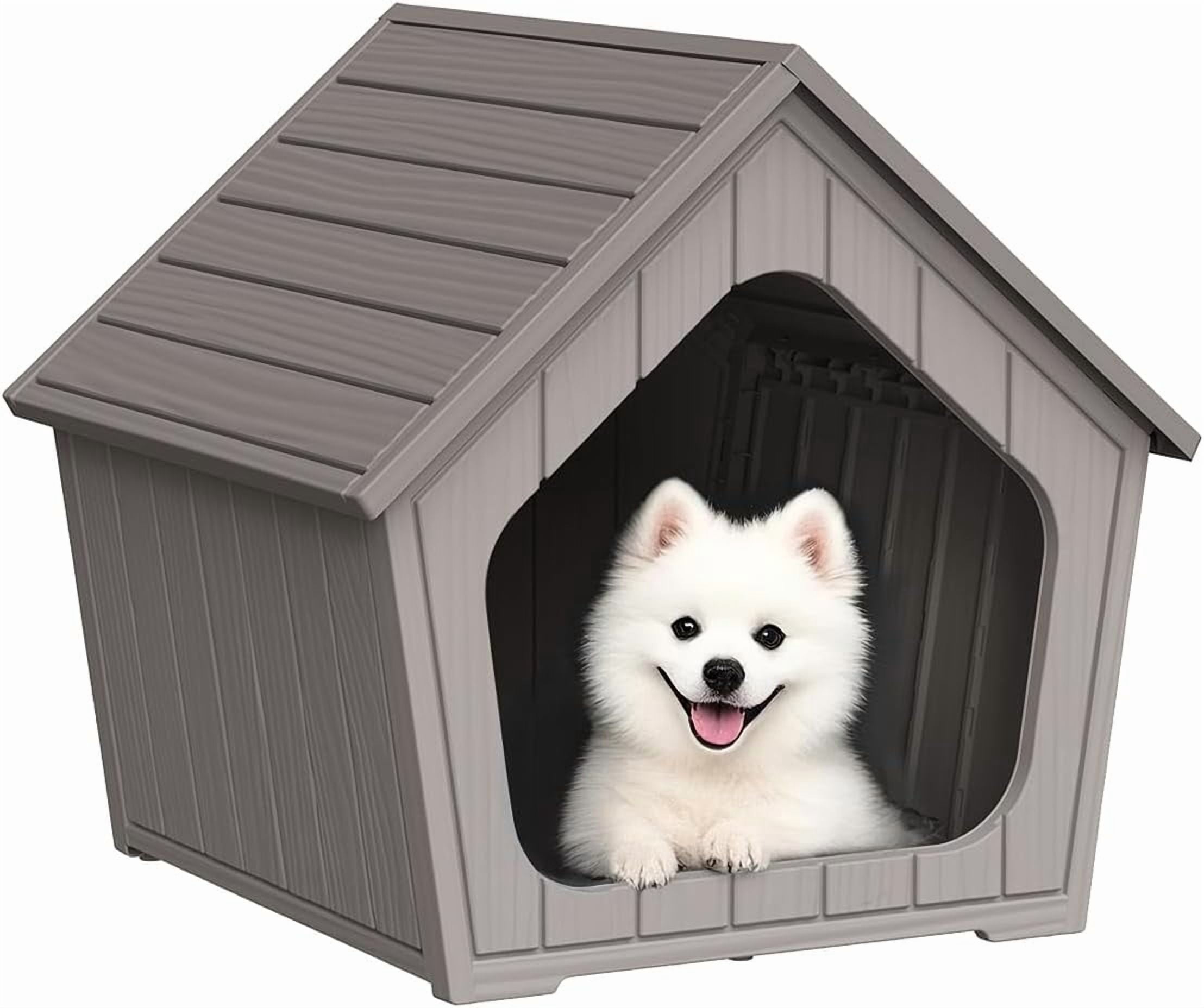 Indoor&Outdoor Waterproof Cat House, 23.43×22.64×22.8 Inches, Insulated Cat Shelter for All Seasons, Easy to Assemble, Suitable for Cats and Small Dogs