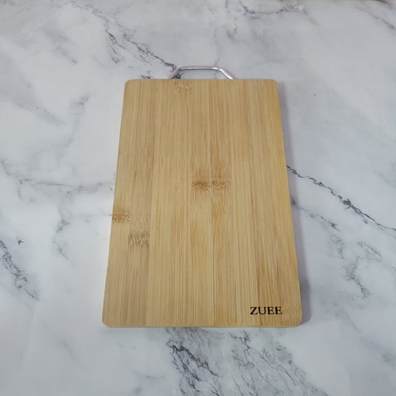 ZUEE Chopping Boards for Kitchen Use, Bamboo Cutting Board  Heavy Duty Chopping Board