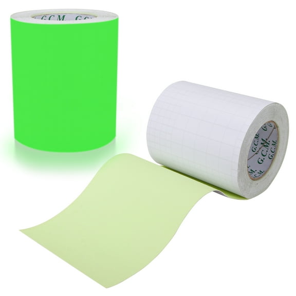 ZUEXT Anti Slip Glow in The Dark Tape 6in x30Ft, Waterproof Non Slip Grip Tape for Stairs Outdoor/Indoor, Glow Tape for Night Decoration, Deck, Truck, Walkway, Ramp, Camp