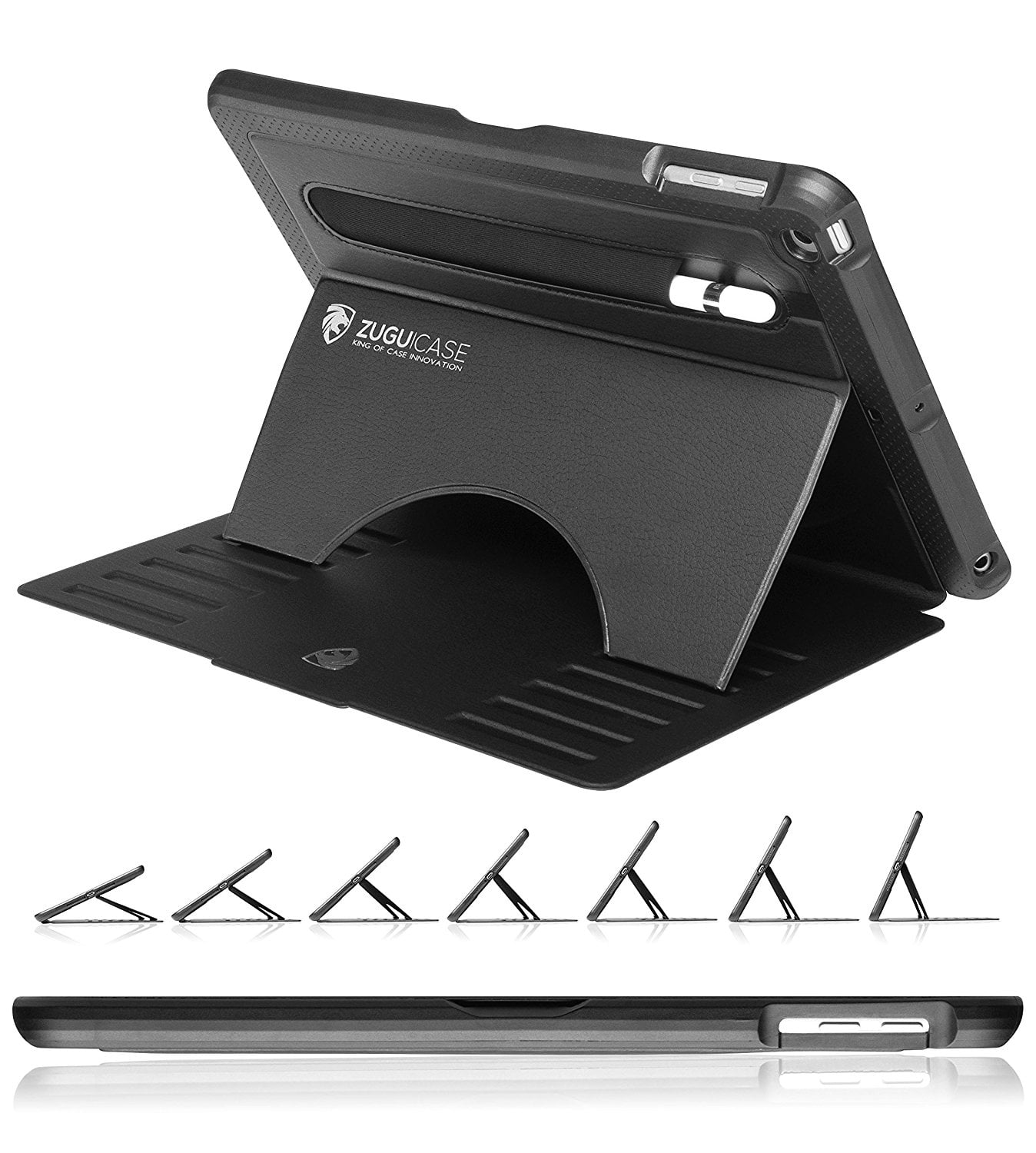 ZUGU CASE - 9.7 iPad 2018/2017 5th / 6th Gen & iPad Air 1 Prodigy X Case - Very Protective But Thin + Convenient Magnetic Stand + Sleep/Wake Cover - ZUGU CASE - 9.7 iPad 2018/2017 5th / 6th Gen & iPad Air 1 Prodigy X Case - Very Protective But Thin + Convenient Magnetic Stand + Sleep/Wake Cover -