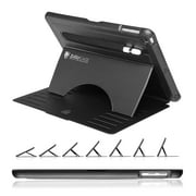 ZUGU CASE - 9.7 iPad 2018/2017 5th / 6th Gen & iPad Air 1 Prodigy X Case - Very Protective But Thin + Convenient Magnetic Stand + Sleep/Wake Cover - A1893, A1954, A1823, A1822, A1474, A1475, A1476 BLK