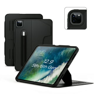 BRIMFORD 2 in 1 Charging Case Compatible with Apple Pencil 2nd & 1st,  Magnetic Wireless Charger Dock for Apple Pencil with Adapter Storage Slots