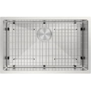 ZUHNE Modena Undermount Kitchen Sink Set, 16-Gauge Stainless Steel 30-Inch Single Bowl