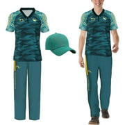 ZUITEH 3PCS Australian Raygun Breakdancing Costume Break Dancer Outfit Halloween Breakdancing Costume with Pants Hat