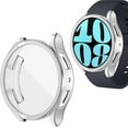 thumbnail image 1 of ZUKKASHAN Compatible with Samsung Galaxy Watch 6 40mm Screen Protector Case Flexible Soft TPU All-Around Protective Face Cover for Galaxy Watch 6 Accessories, 1 of 6