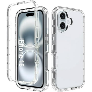 ZUKKASHAN Front and Back Case For iPhone 16 - (360°) Full Complete Protection iPhone 16 Case