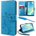 thumbnail image 1 of ZUKKASHAN for Samsung Galaxy A16 Case with Screen Protector and Touch pen, Leather Flip Wallet Women Men Case Magnetic Closure Cover with Card Slots and Kickstand for Galaxy A16 5G/4G Phone Cover, 1 of 5