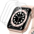 thumbnail image 1 of ZUKKASHAN Screen Protector for Apple Watch SE (2022/2020) /Series 6 5 4 40mm, TPU HD Clear Full Coverage Film, 3-Pack, 1 of 5