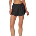 thumbnail image 1 of ZUKMRJPC 2 in 1 High Waisted Running Shorts for Women 3" Quick Dry for Sport Athletic Workout with Zipper Pocket Clearance Slaes, 1 of 4
