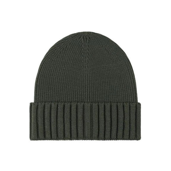 ZUKMRJPC Beanie for Men Solid Color Fleece Lined Thickened Knit Winter Hats Ear Protection Soft Warm Ski Stocking Caps for Outdoor Activities
